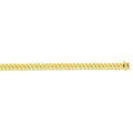 24 Inches 14k Solid Yellow Gold Miami Cuban Link Chain Necklace U713152