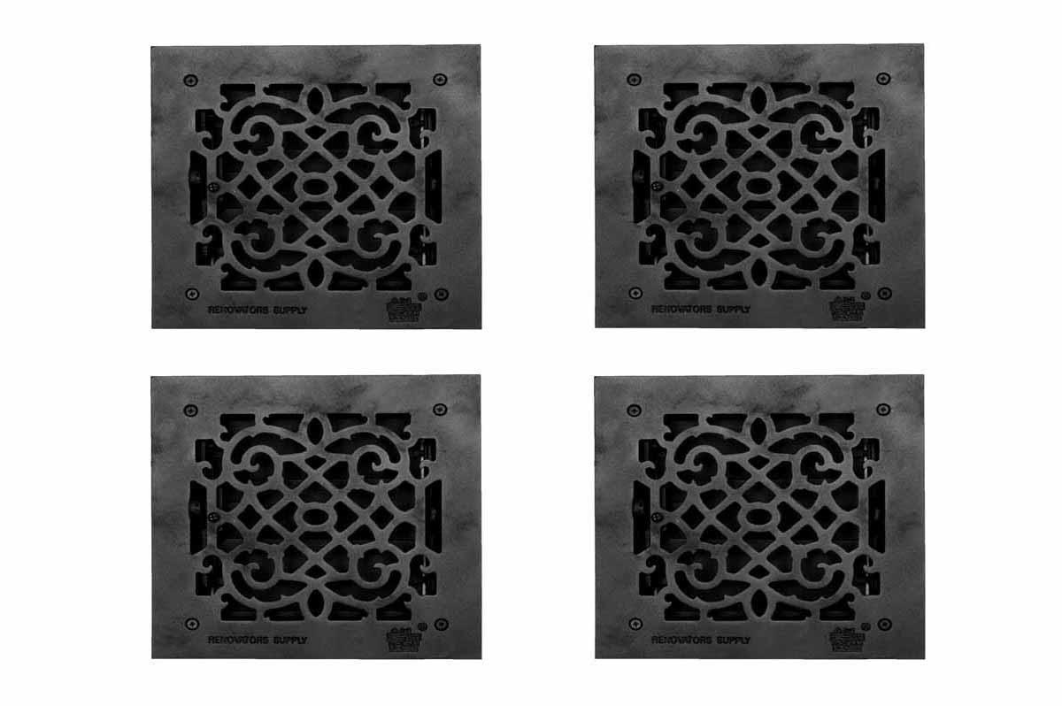 Cast 8x22 Floor Heat Register Vent G332