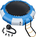 6.5ft Inflatable Water Trampoline Floating Bouncer Swim Platform J417