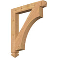 3 1/2x22W x 28x22D x 32x22H Western Red Cedar Bracket X673