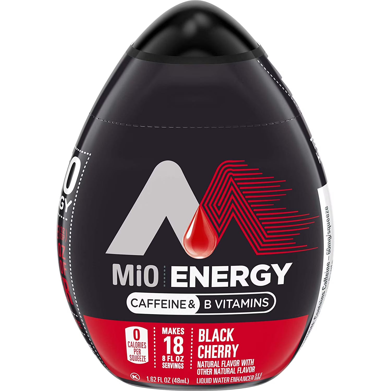 Black Cherry Liquid Water Enhancer, 1.62 oz Bottles (Case of 12) F2798