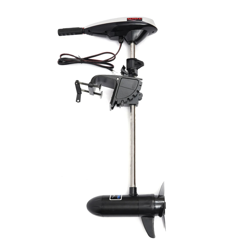 Electric Trolling Motor 45LBS Thrust 12V Boat Motor with Retractable Handle Y7557