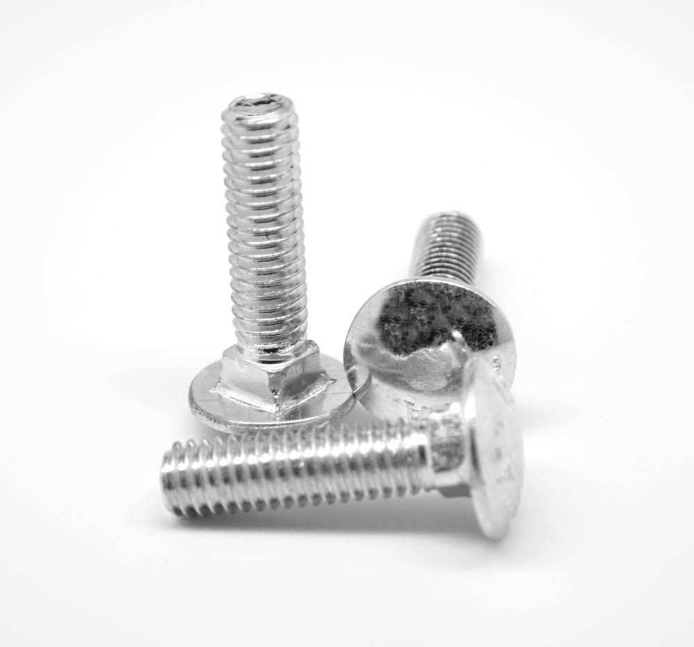 1/2x22-13 x 20x226x22THD Coarse Thread A307 Grade A Carriage Bolt Low Carbon Steel Zinc Plated A8071