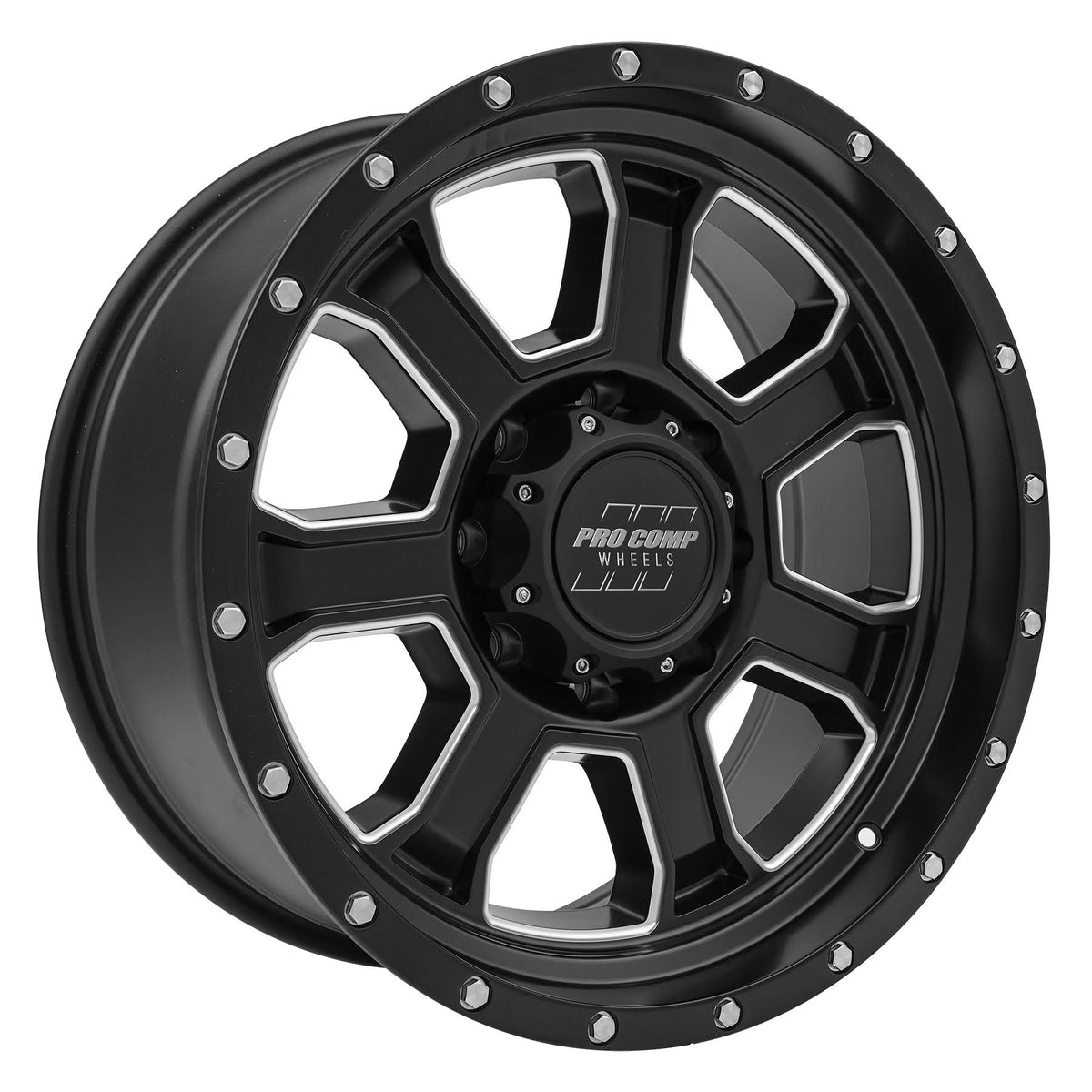Satin Black Finish Alloy Wheel F19203