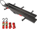600LBS Steel Hitch Mount Motorcycle Carrier with Loading Ramp Q3882