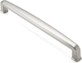 10 Pack Solid Kitchen Cabinet Handles, Satin Nickel Y14364