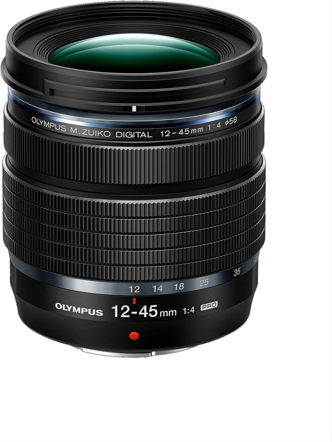 Black 12-45mm F4.0 Lens for Micro Four Thirds Cameras O1240