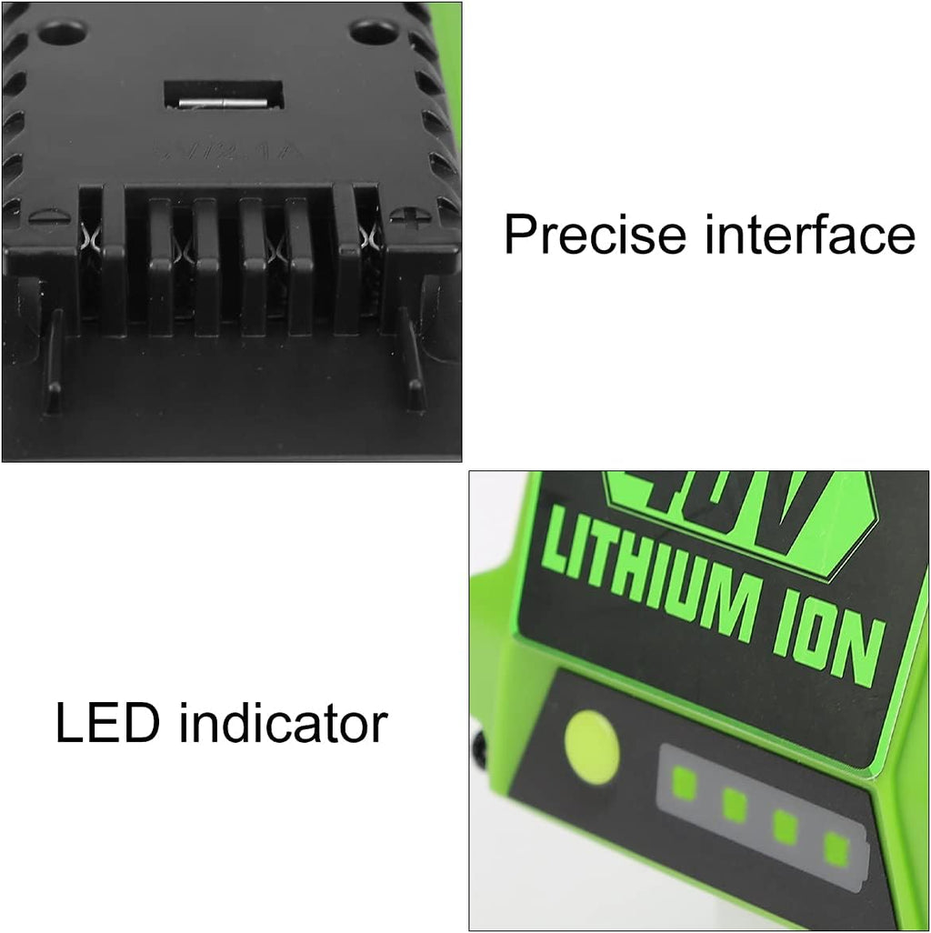 40V 6.0Ah Replacement Lithium Battery Pack of 2 K208