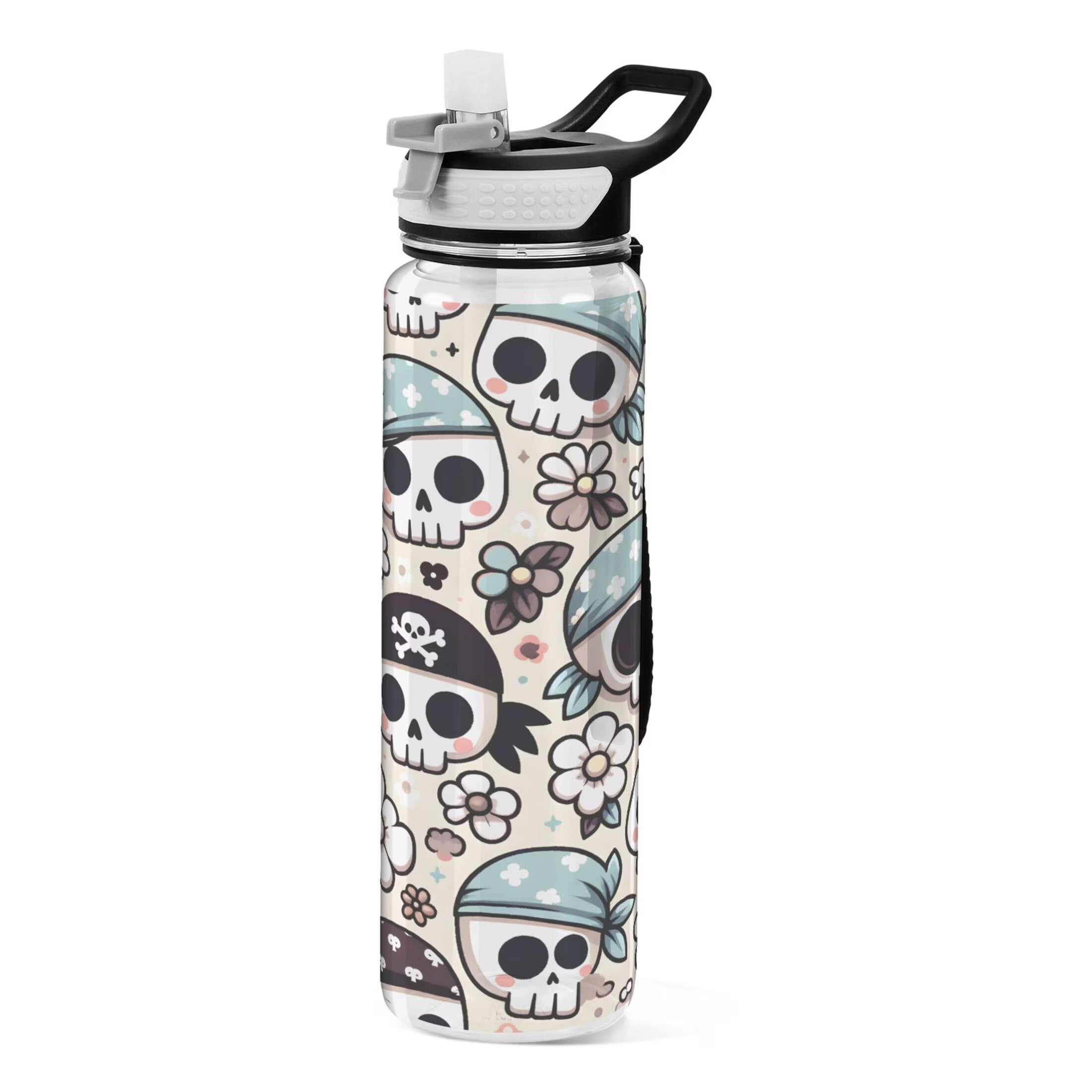 32oz Leakproof Tritan Sports Water Bottle with Straw Y627