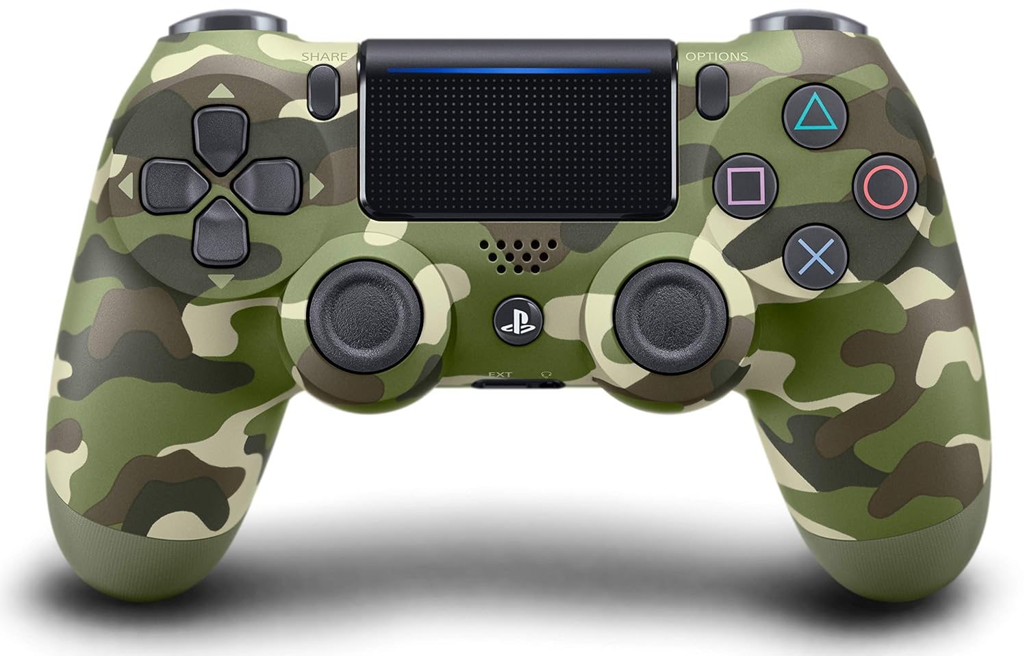 Green Camouflage Wireless Controller for PlayStation 4 K59643