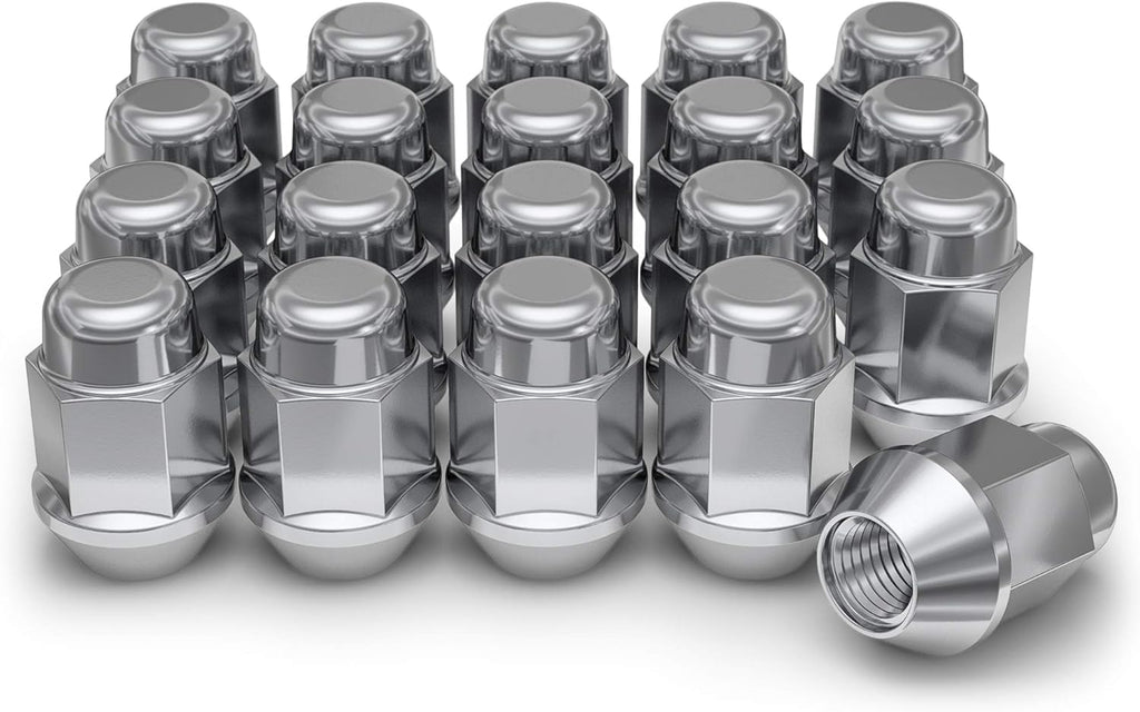 Chrome 1/2"-20 Bulge Acorn Lug Nut, Pack of 2 K244315