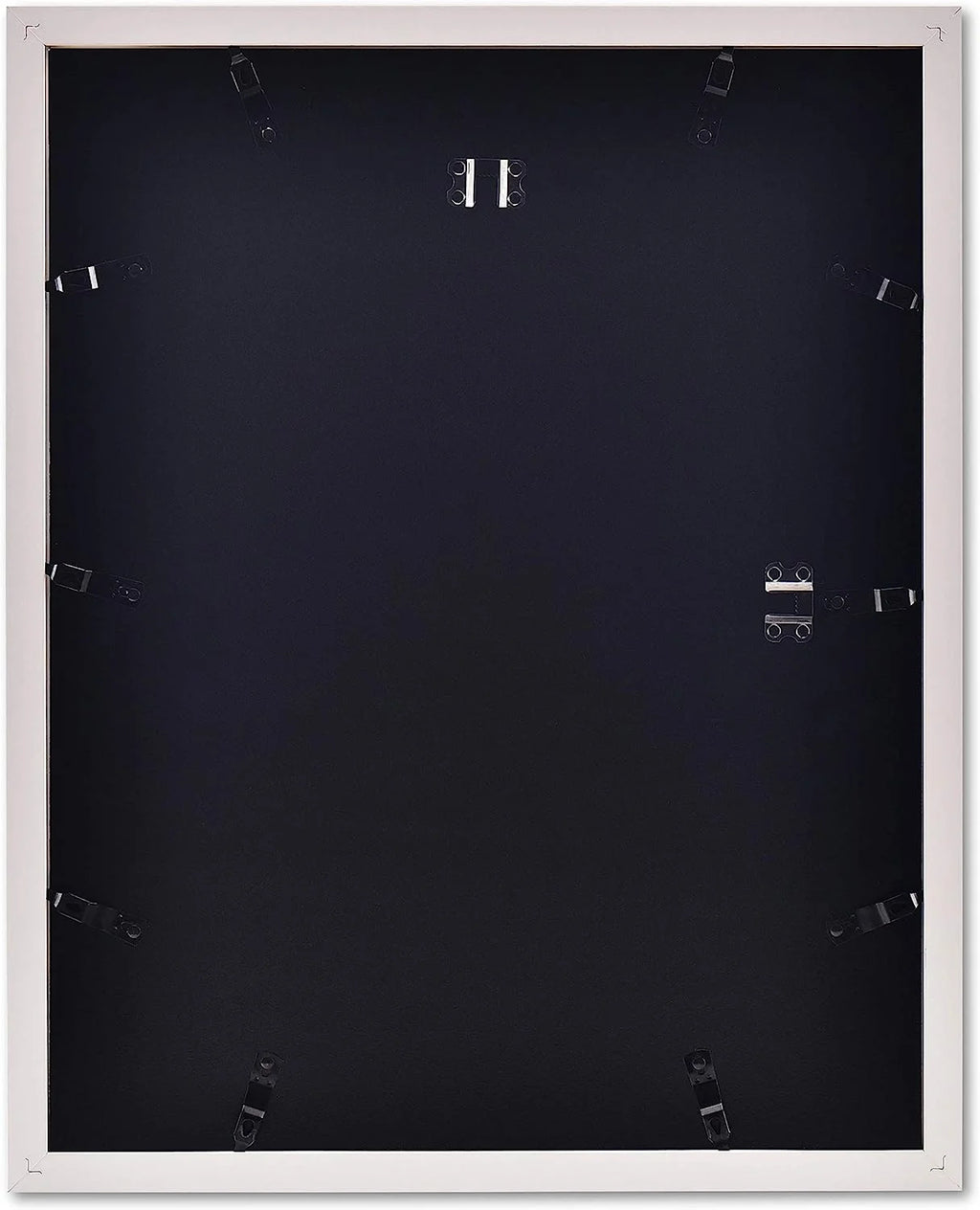 White 16x20 inches Wall Poster Frame Matted to 11x14 inches with Polystyrene Glass – 2 Pack M484889