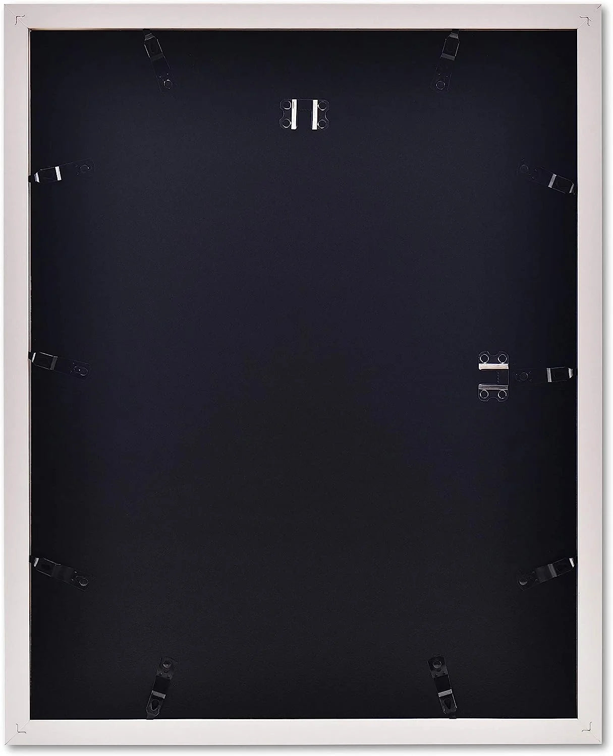 White 16x20 inches Wall Poster Frame Matted to 11x14 inches with Polystyrene Glass – 2 Pack M484889
