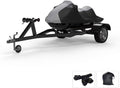 Gray/Black All Weather Jet Ski Cover with Trailer Straps and Storage Bag K77068