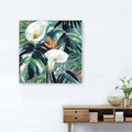 White Lily Paradise Canvas Giclee S2998