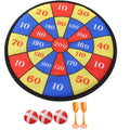 Self-adhesive Dartboard Toy Set with Darts Target, Balls, Darts F7080