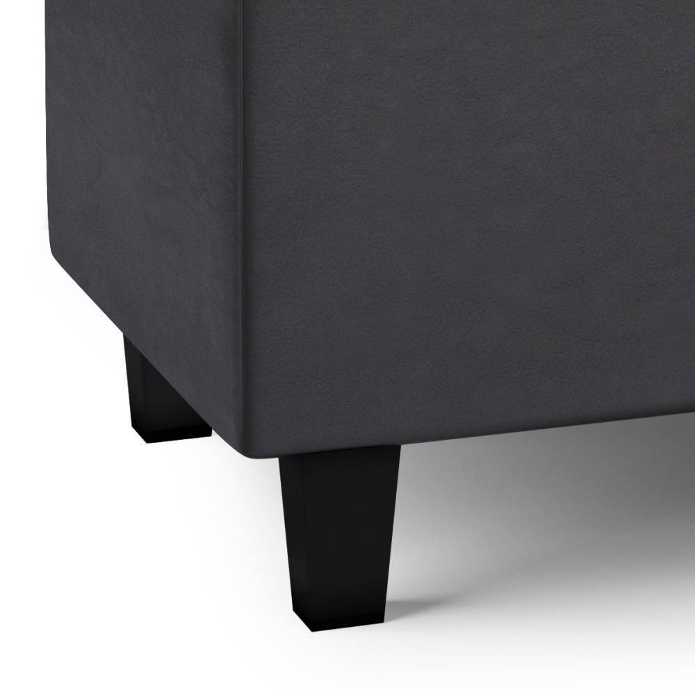 Tray Storage Ottoman with Lift Up Lids Tanners Brown Z369022
