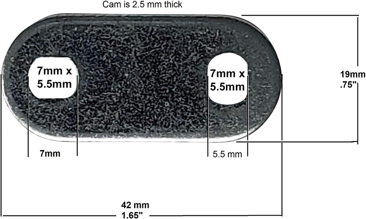 7/8 Inch RV Compartment Cam Locks Pack of 5 P899