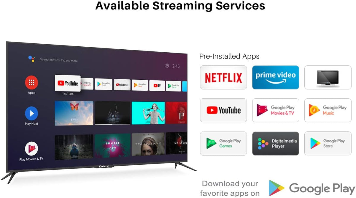 75 inch 4K UHD HDR Smart Android TV X2789