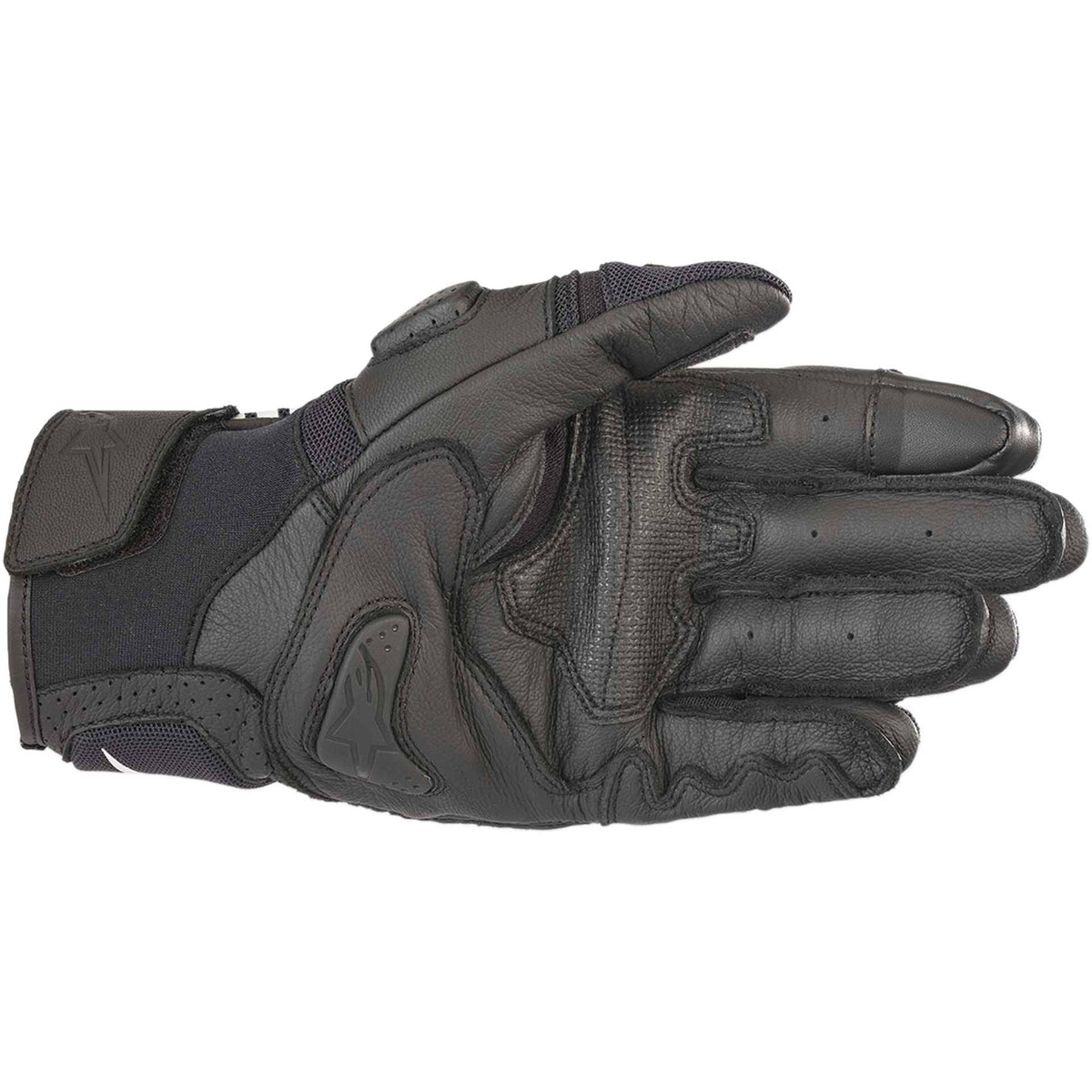 Black White Red Fluo Carbon Gloves G4864