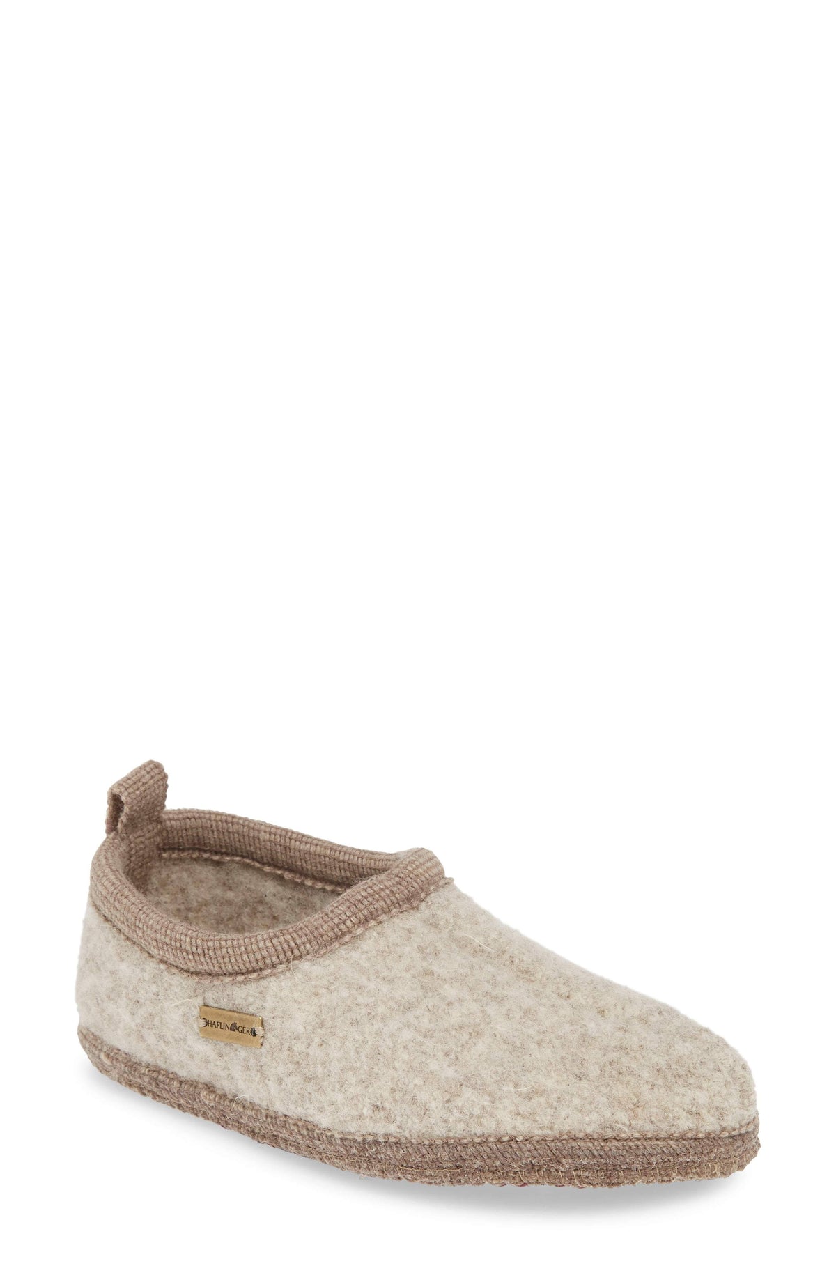 Charcoal Haflinger Slippers P940