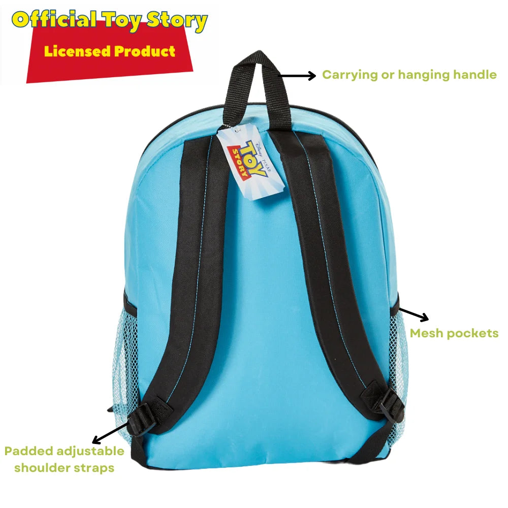 5 Piece Set Kids Backpack with Lunch Bag and Water Bottle 16 inch D19867