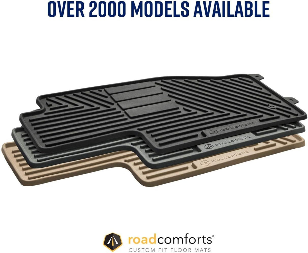 Cargo/Trunk Mat Black Heavy Duty Pack of 2 N48873