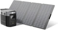 Portable Power Station with 160W Solar Panel, 1008Wh Solar Generator J29187
