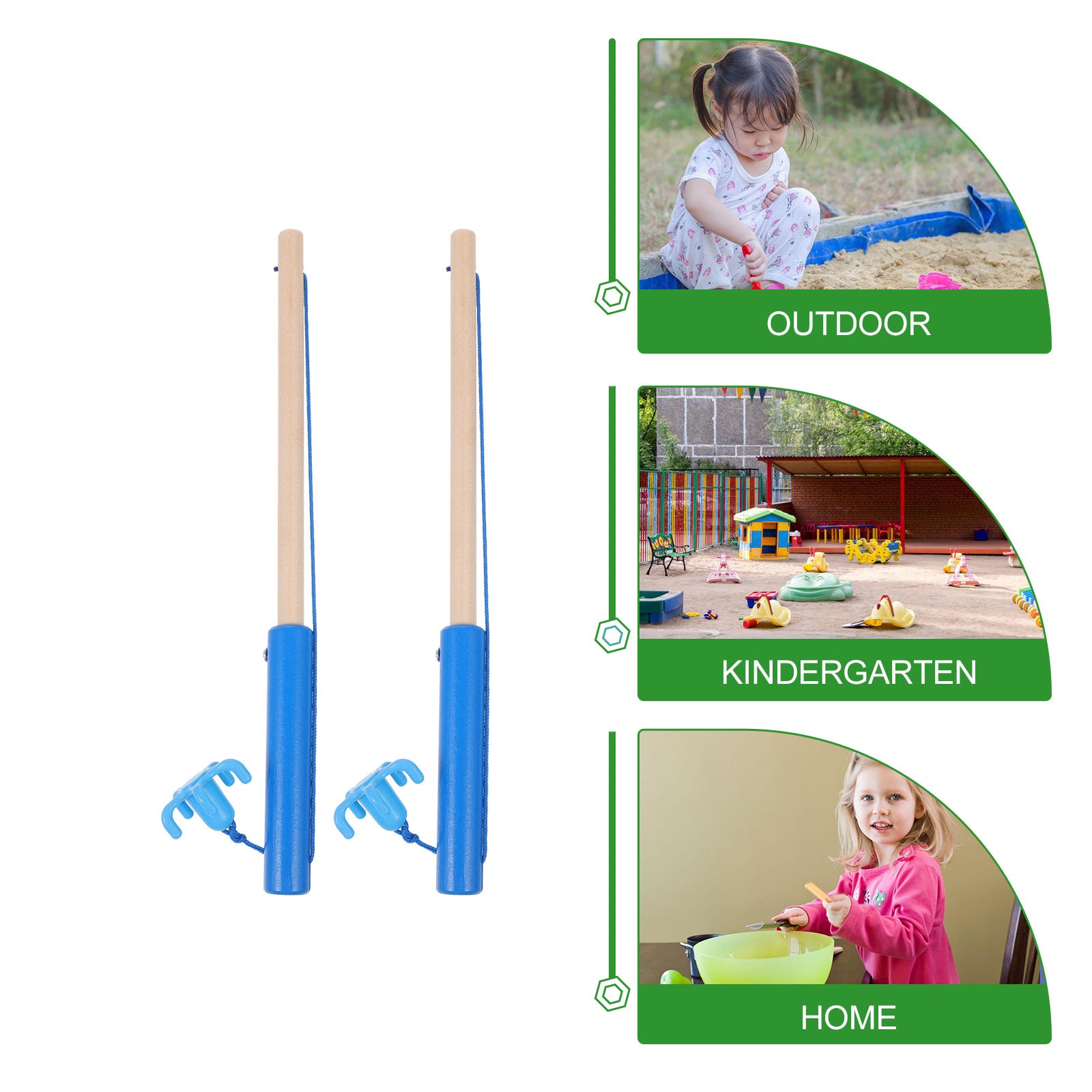 Magnetic Fishing Rod Wooden Educational Toy M75998