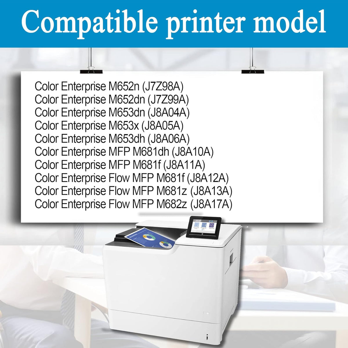 Cyan 655A CF451A Toner Cartridge X296
