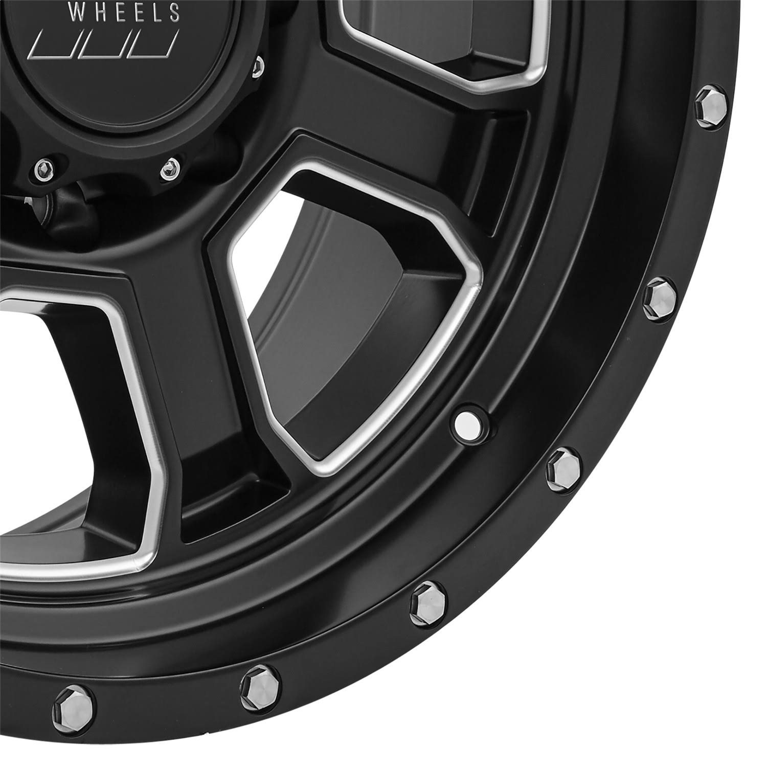 Satin Black Finish Alloy Wheel F19203
