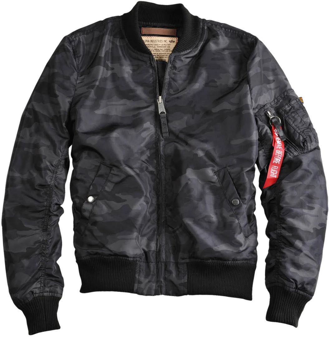 Black Camo Jacket M380056