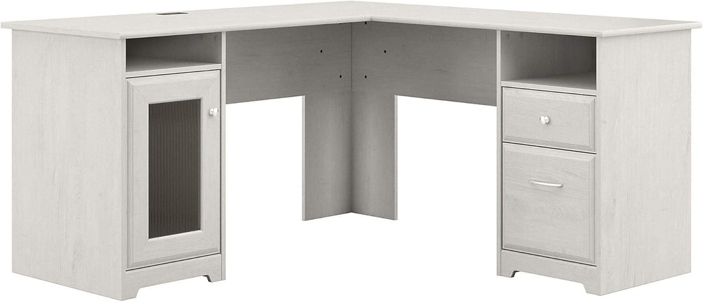 White L Shaped Computer Desk W14593