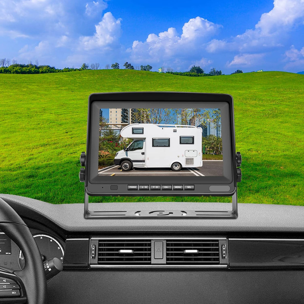 8 Inch LCD Monitor Backup Camera with Rear View System B66000