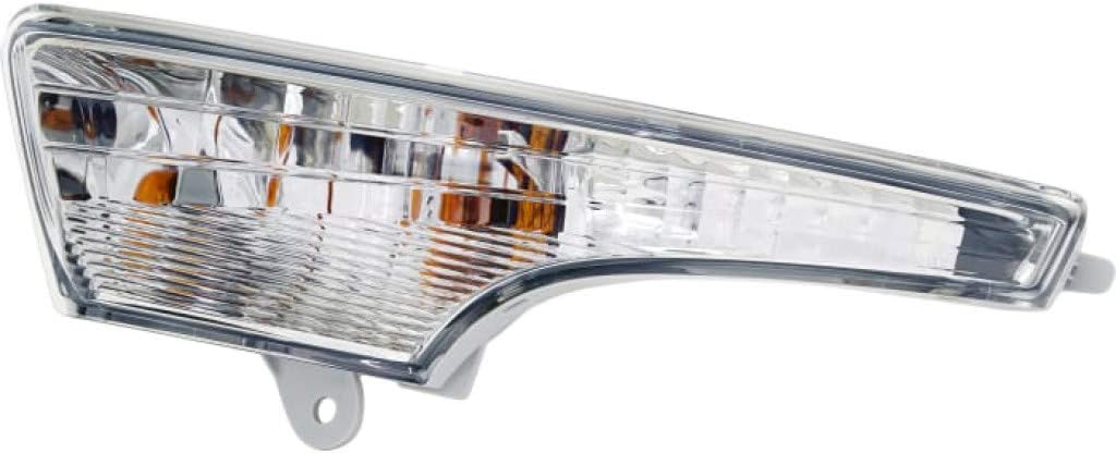 Driver Side Turn Signal Light for Nissan Altima 2013-2018 Sedan, Clear Lens, Pack of 2 O423563