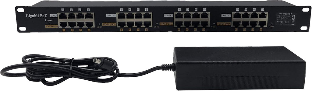 Passive 802.3af Power Over Ethernet Injector C510030