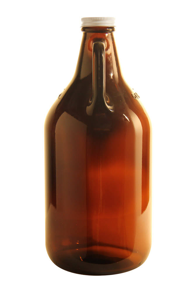 64 oz. Amber Glass Beer Growlers R44553