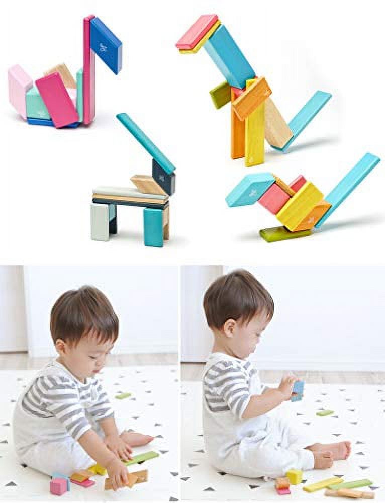 14 Piece Magnetic Wooden Block Set T333