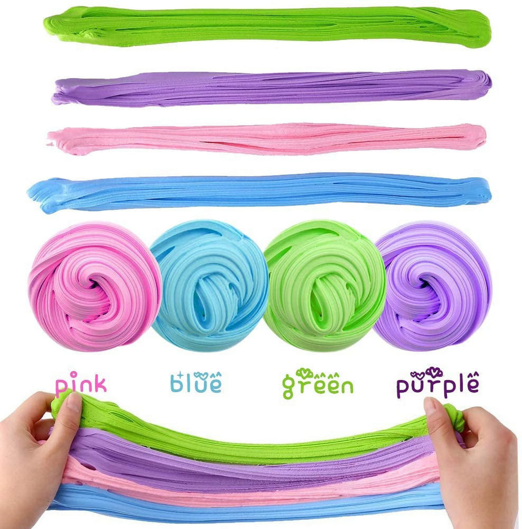 Fluffy Floam Slime Stretchy Soft Clay Toys Non-Toxic E812