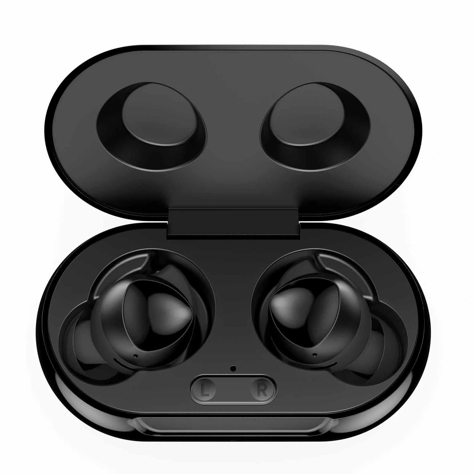 Black True Wireless Earbuds with Active Noise Cancelling L402097