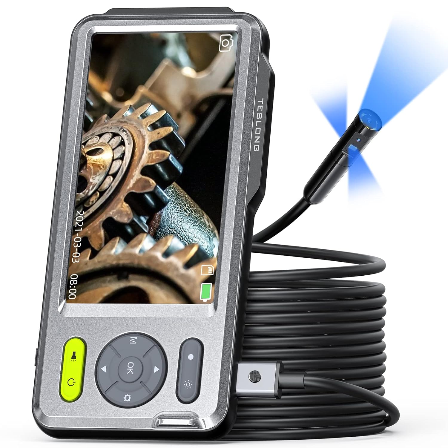 5inch IPS Screen HD Waterproof Borescope Inspection Camera (16.5ft) L8349