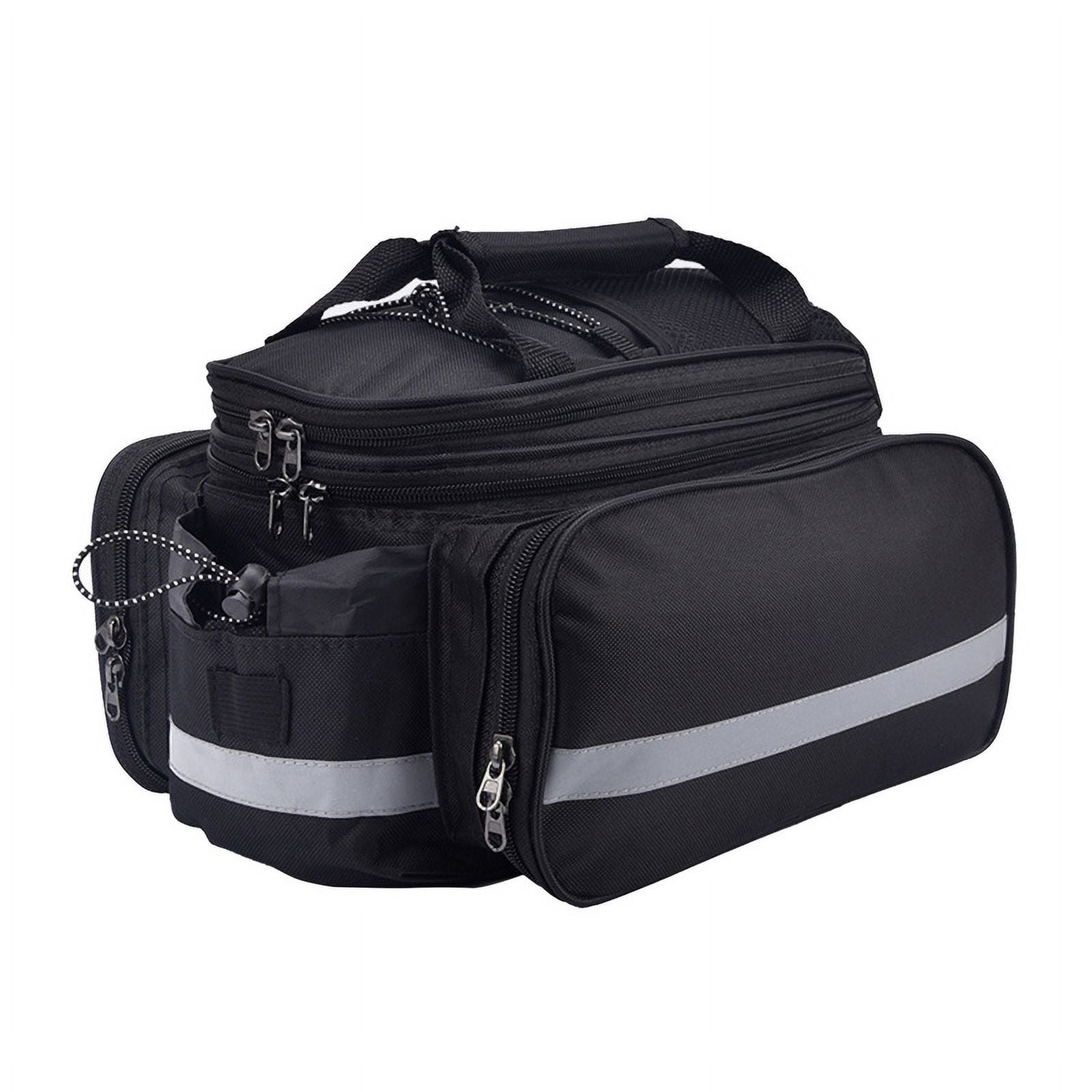 Waterproof Bicycle Rear Rack Pannier Bag with Rainproof Cover G78449