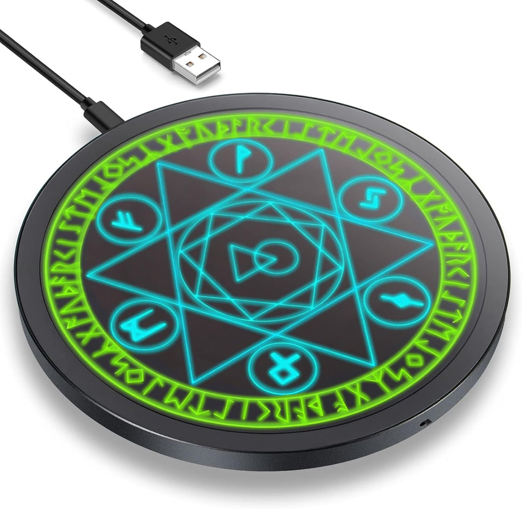 Wireless Charging Station Pad, 15W Max, Qi, Pack of 2 O78058