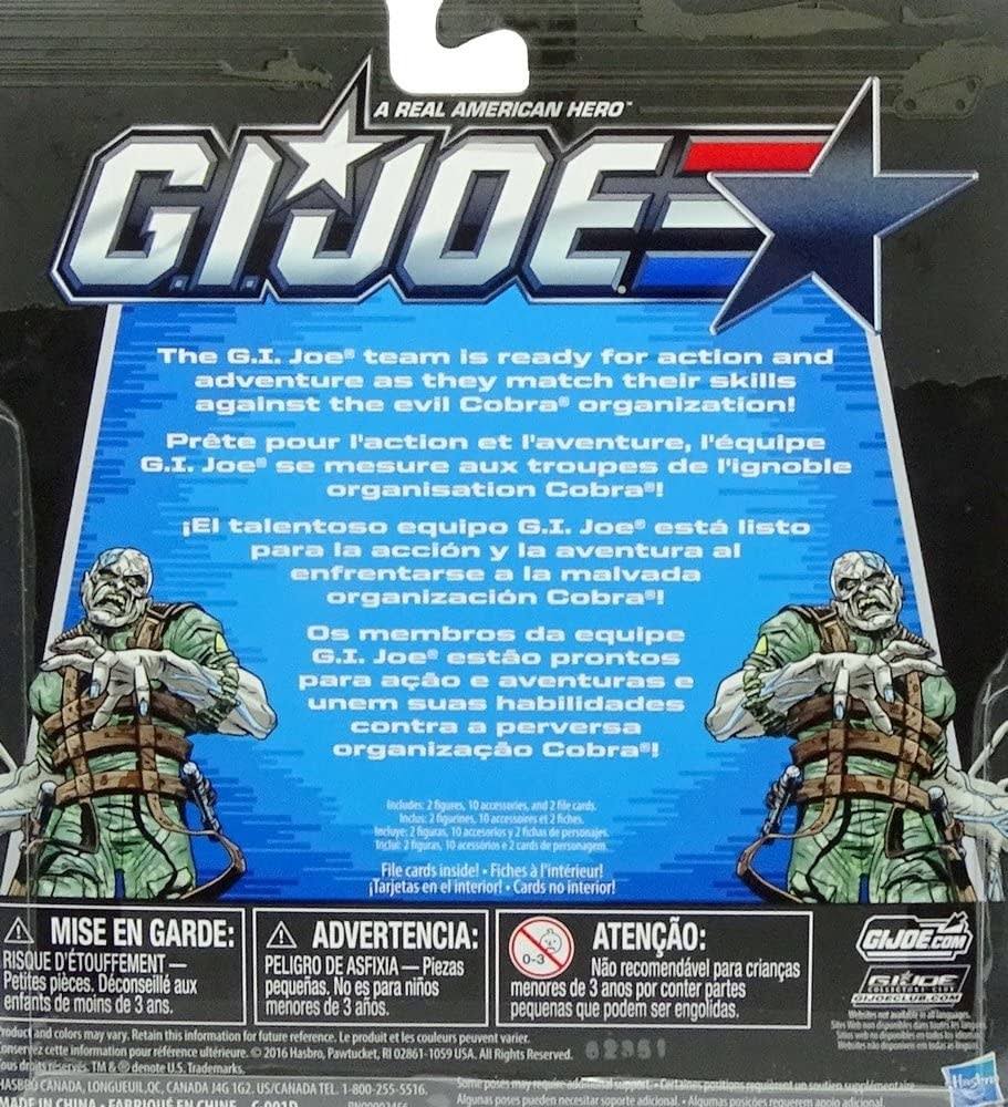 Zombie Patrol Action Figure Set, 3.75 Inches E215550