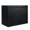Two-Drawer Lateral File Cabinet, Black S740397
