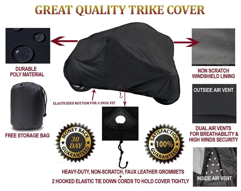Trike Cover for Victory CrossBow Vision 3-Wheeler E59356