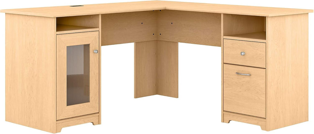 White L Shaped Computer Desk W14593