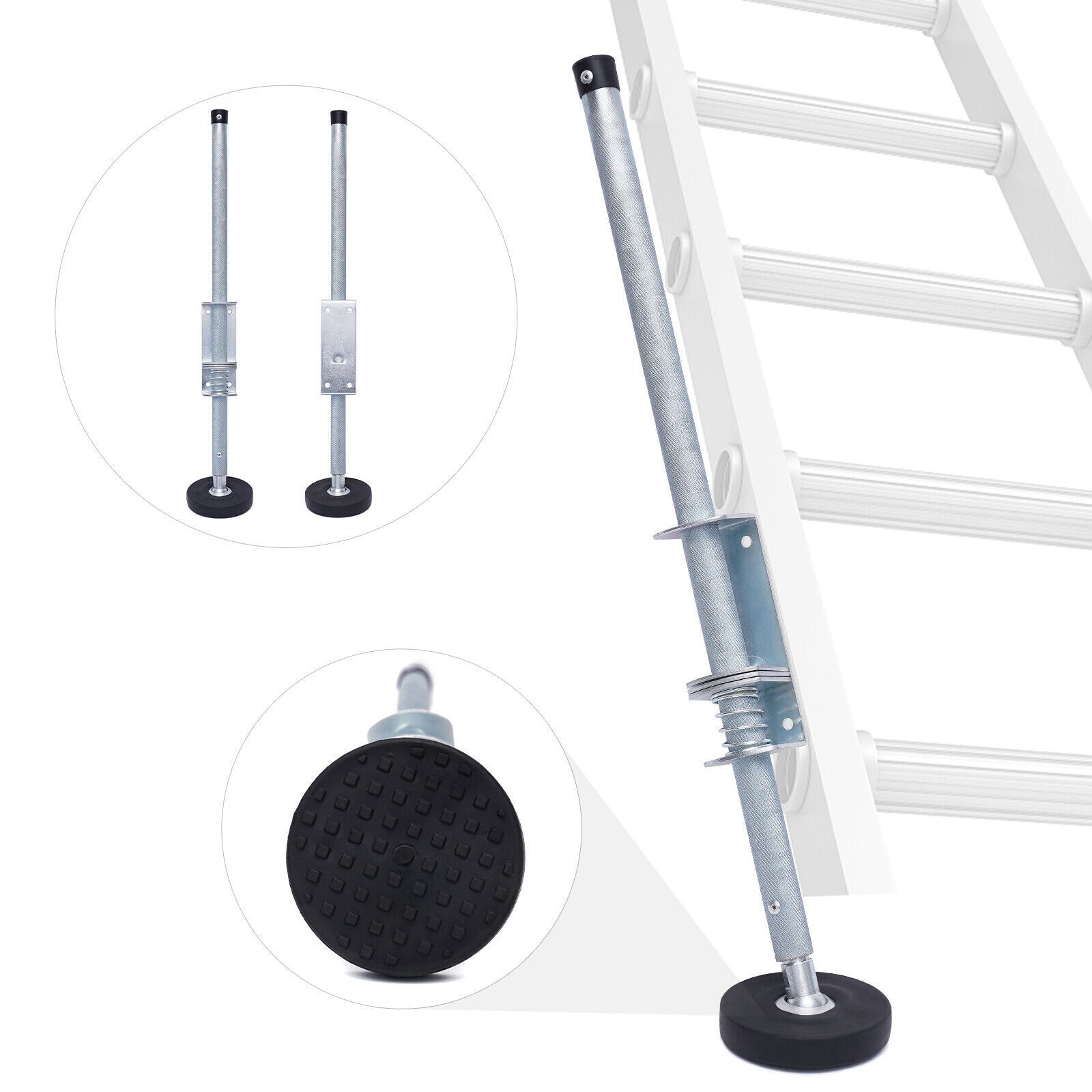Ladder Leveler for Extension Ladders Stabilizer Leg Leveling Tool 330 LBS L5309