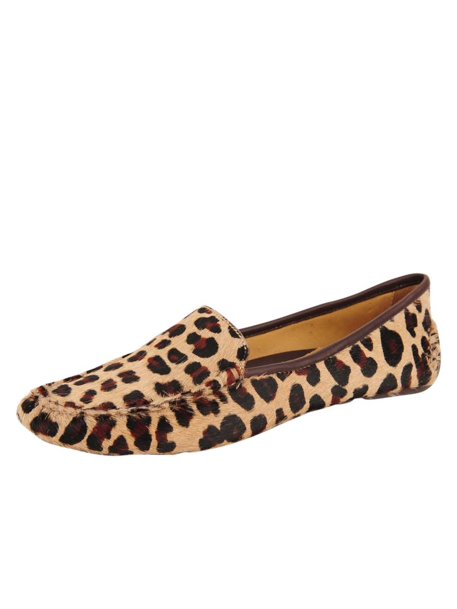 Jillian Driving Moccasin Leopard / 6 P825247