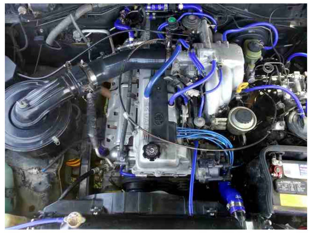 Red Silicone Intake Hose Kit B5297